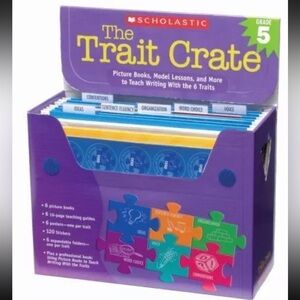 Scholastic Trait Crate Kit Teaching 6 Traits of Writing inc. lessons/guide Gr 5